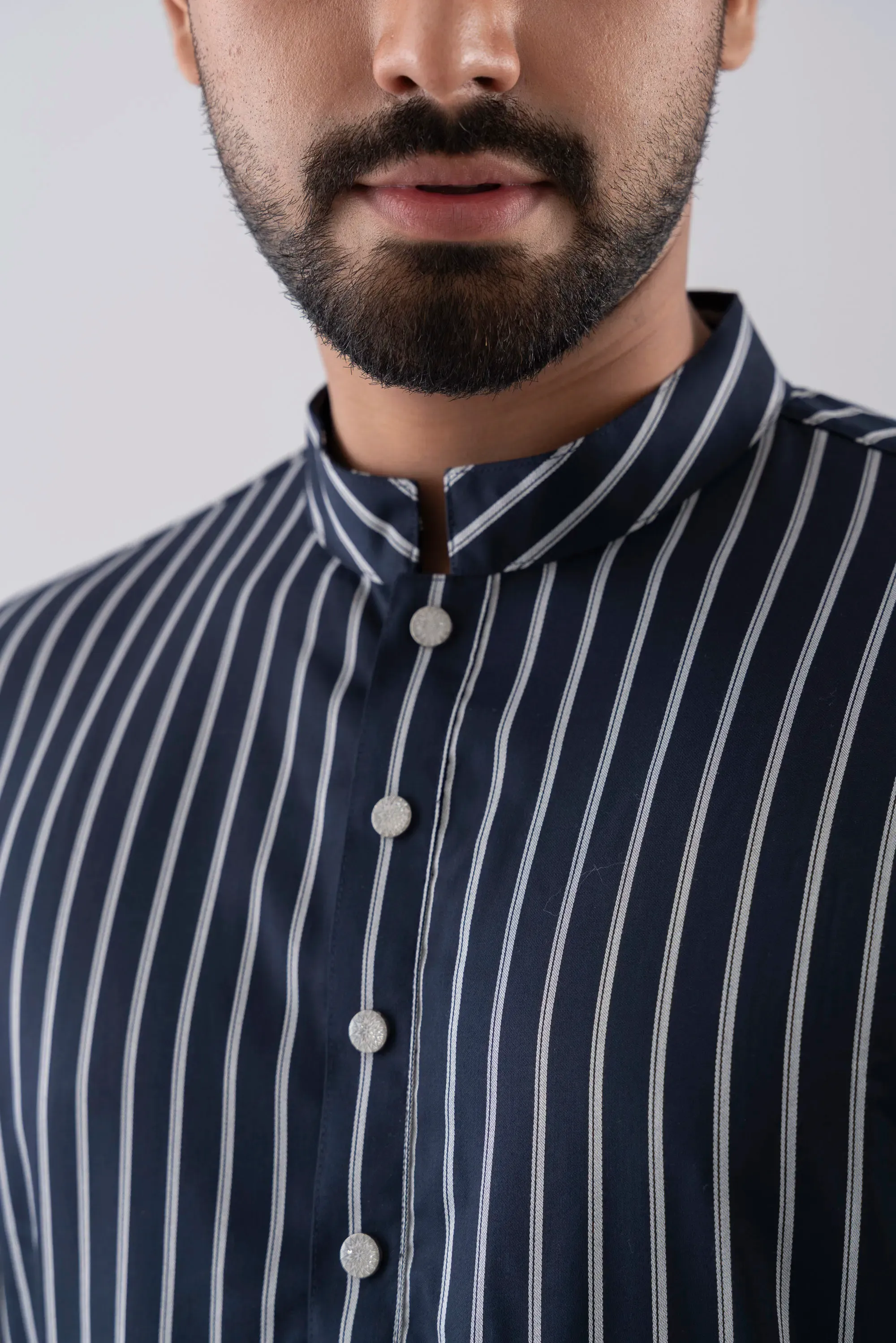 Midnight Stripe Panjabi