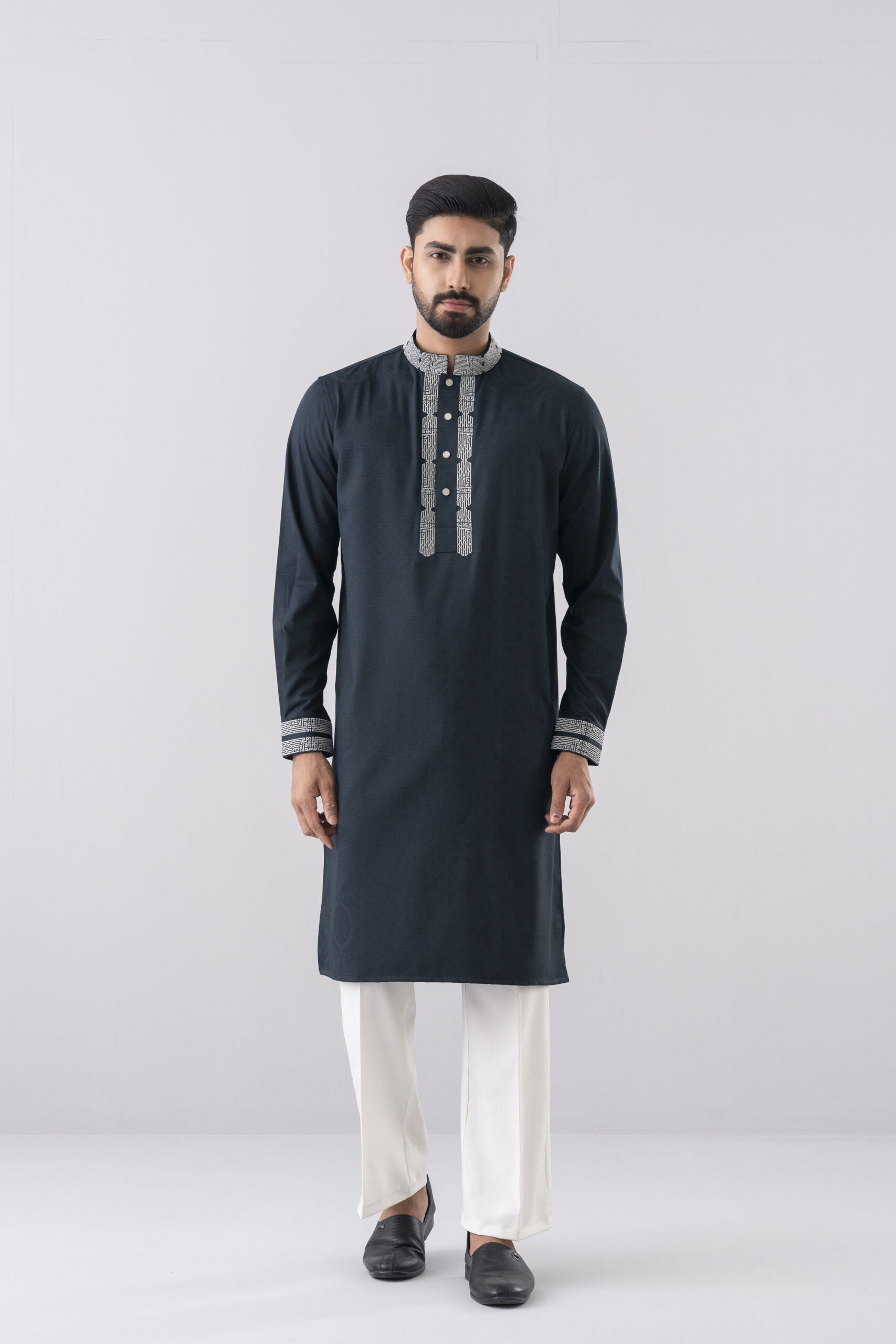 Imperial Teal Panjabi