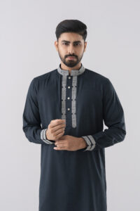 Imperial Teal Panjabi front3