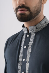 Imperial Teal Panjabi front4