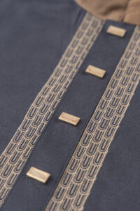 Midnight Regal Panjabi button