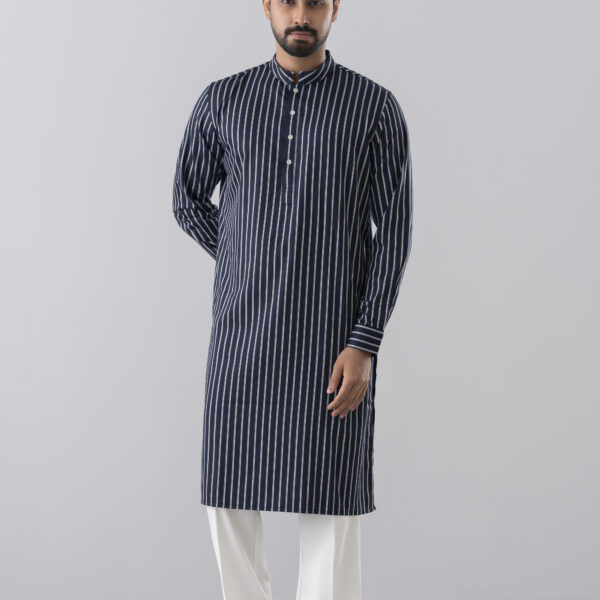 Midnight Stripe Panjabi