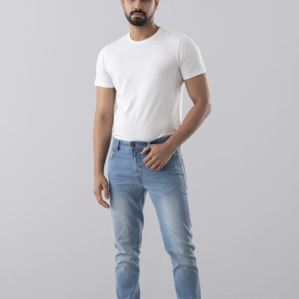 Signature Straight Blue Jeans