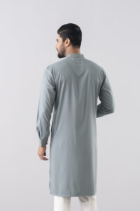 Silver Thread Panjabi back