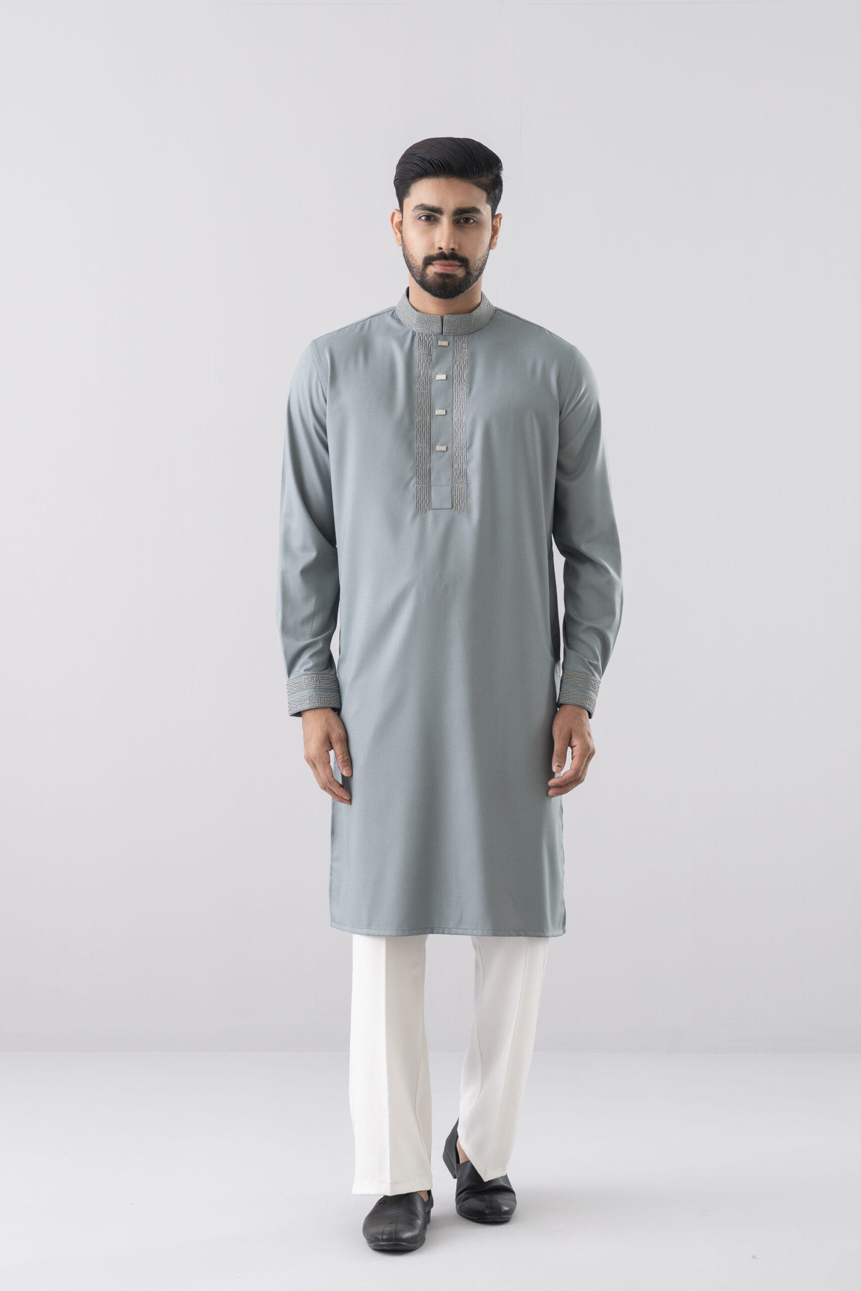 Silver Thread Panjabi